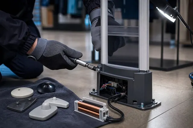 Maintaining a retail security gate — extending its lifespan