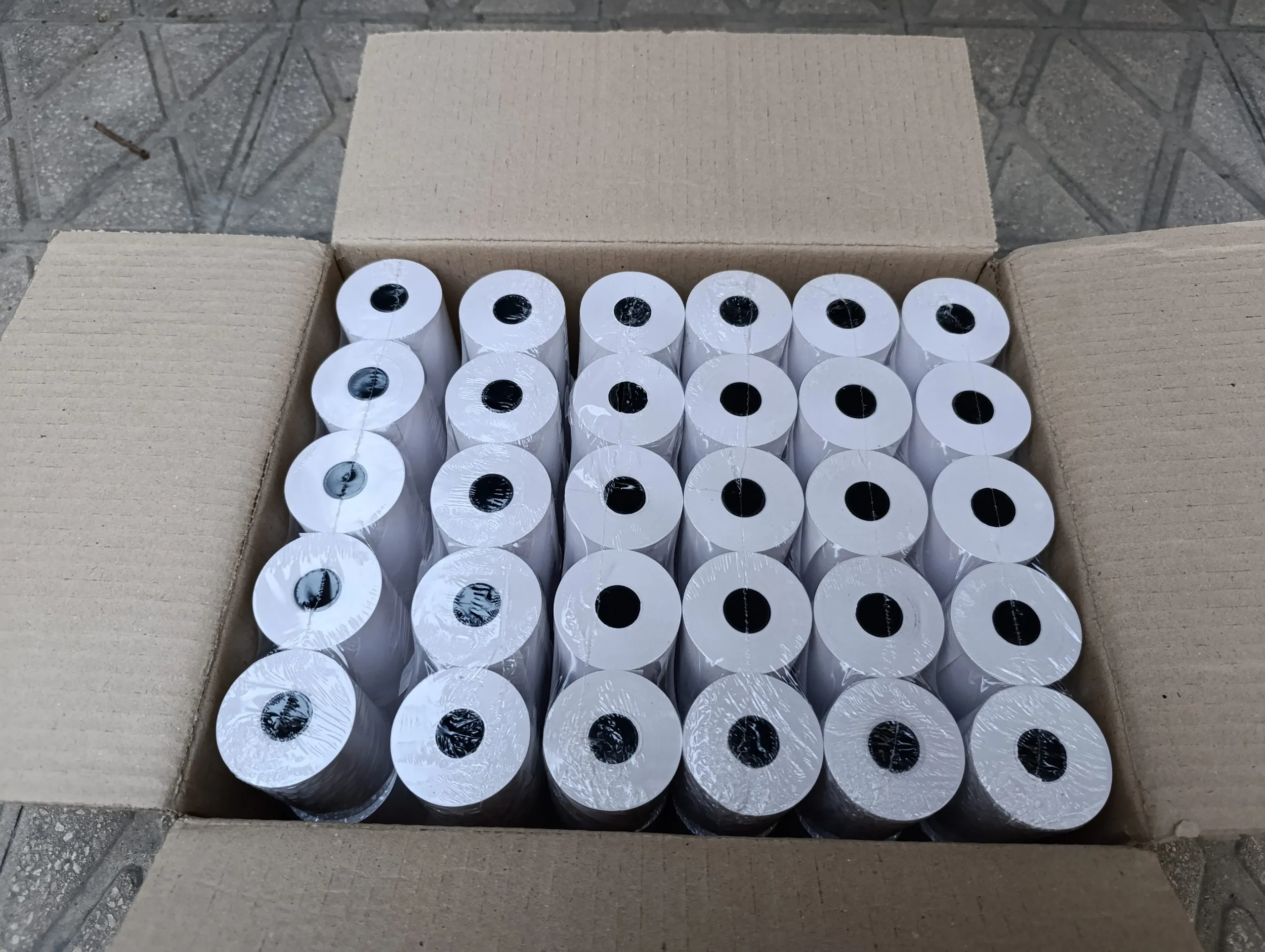 Jiang Thermal Paper Roll 55g 80mm Width 44 Yard (40m)
