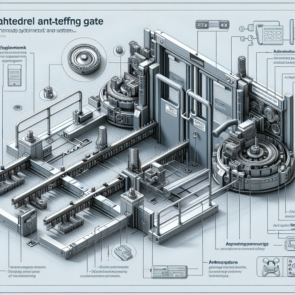 راهنمای جامع نصب و استفاده از گیت ضد سرقت فروشگاهی