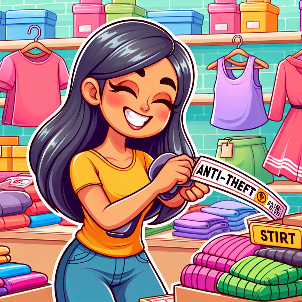 راهنمای کامل استفاده از لیبلهای دزدگیر برای امنیت فروشگاه